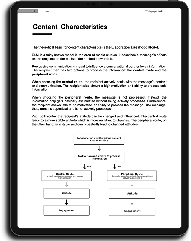 content characteristics